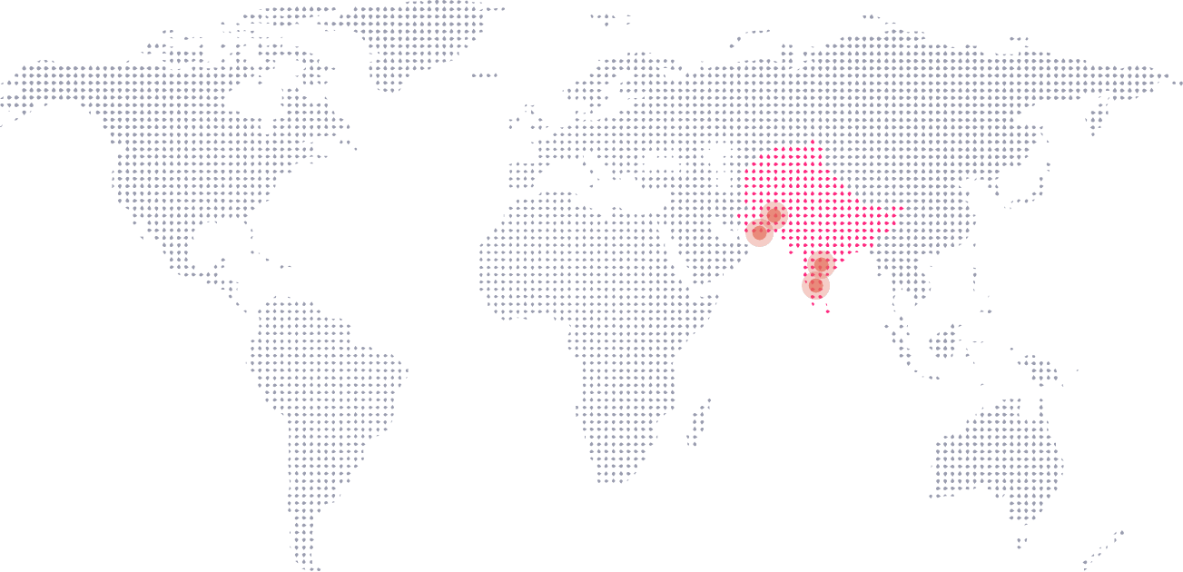 South Asia Map Locations